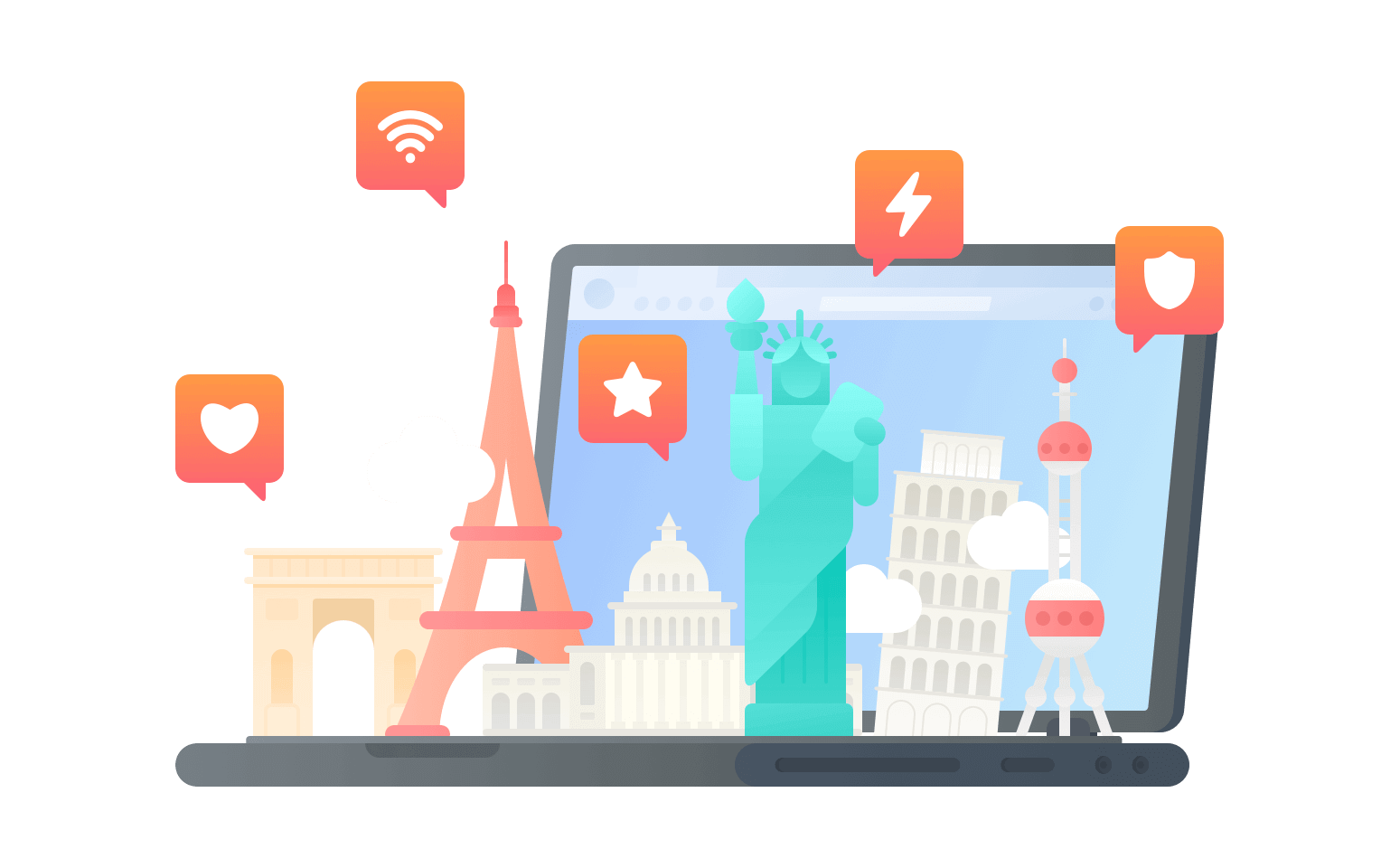 在中非共和国通过VPN看国内电视 - 海龟VPN